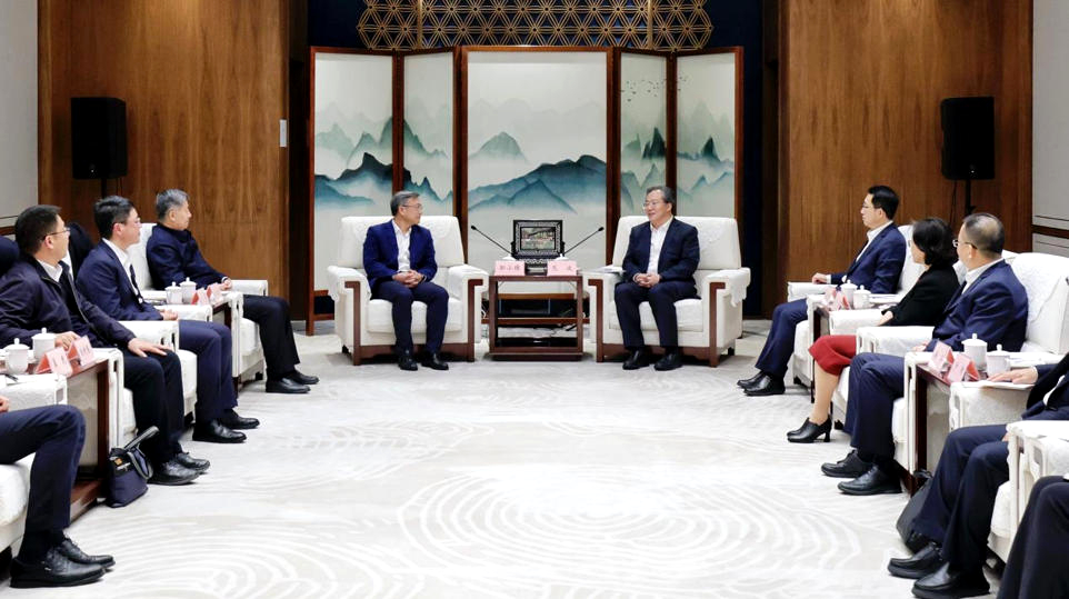 东南大学党委书记邬小撑、校长孙友宏会见苏州市委书记范波、市长吴庆文 携手推动名城名校融合发展