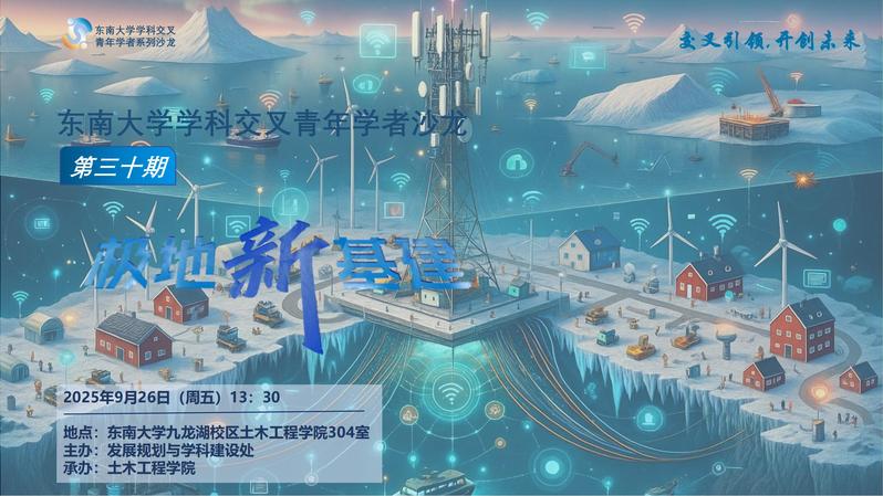 学科交叉青年学者沙龙第30期：极地新基建